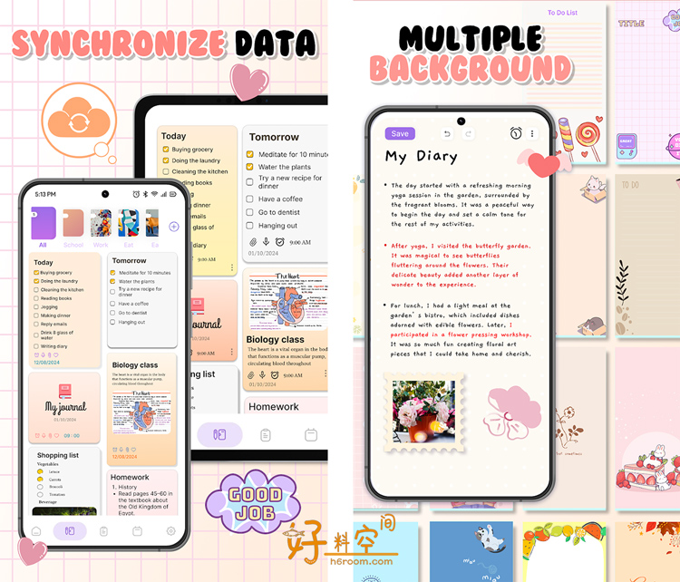 图片[2]-CuteNotes可爱笔记本和整理 v119 解锁高级版-好料空间